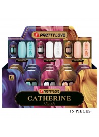 Набор из 15 мастурбаторов Catherine Olga - Baile - в Дзержинске купить с доставкой