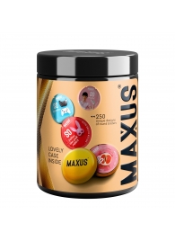 Точечные презервативы MAXUS 2000 Amazing Dots с железным кейсом - 12 шт. - Maxus - купить с доставкой в Дзержинске