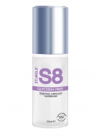Лубрикант на водной основе S8 Glycerin Free без глицерина - 125 мл. - Stimul8 - купить с доставкой в Дзержинске