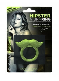 Люминесцентное эрекционное виброкольцо Hipster - Clara Morgane - в Дзержинске купить с доставкой