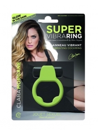 Люминесцентное эрекционное виброкольцо Super - Clara Morgane - в Дзержинске купить с доставкой