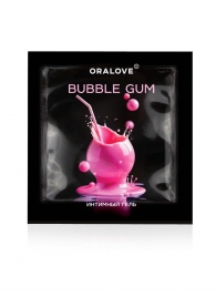 Саше съедобной оральной смазки OraLove с ароматом бабл-гам - 3 гр. - Биоритм - купить с доставкой в Дзержинске