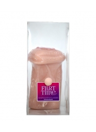 Телесный мастурбатор-вагина с фигурками на поверхности - LOVETOY (А-Полимер) - в Дзержинске купить с доставкой