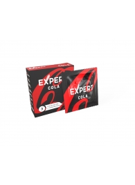 Презервативы с ароматом колы Expert Cola - 3 шт. - Expert - купить с доставкой в Дзержинске
