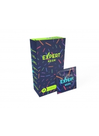 Светящиеся в темноте презервативы Expert Neon - 15 шт. - Expert - купить с доставкой в Дзержинске