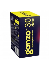 Ароматизированные презервативы Ganzo Juice - 30 шт. - Ganzo - купить с доставкой в Дзержинске