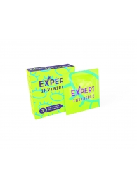 Ультратонкие презервативы Expert Invisible - 3 шт. - Expert - купить с доставкой в Дзержинске