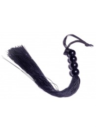 Черная силиконовая плеть - 37 см. - Boys of Toys - купить с доставкой в Дзержинске