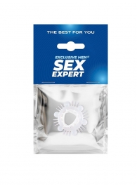 Стимулирующая насадка на пенис с несколькими видами рельефа - Sex Expert - в Дзержинске купить с доставкой