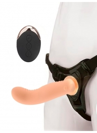 Женский вибрострапон со съемной насадкой и пультом ДУ - Erokay - купить с доставкой в Дзержинске