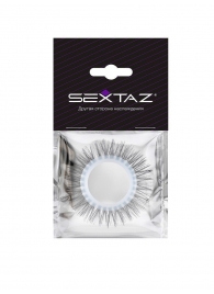 Круглое эрекционное кольцо с длинными «ресничками» - Sextaz - в Дзержинске купить с доставкой