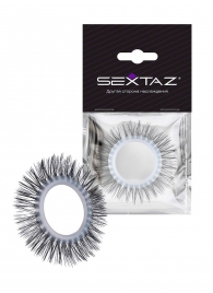 Круглое эрекционное кольцо с длинными «ресничками» - Sextaz - в Дзержинске купить с доставкой
