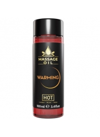 Массажное масло с согревающим эффектом Massage Oil Warming - 100 мл. - HOT - купить с доставкой в Дзержинске