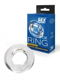 Прозрачное эрекционное кольцо-бублик - Sex Expert - в Дзержинске купить с доставкой