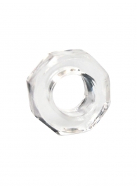 Прозрачное эрекционное кольцо в форме гайки - Sex Expert - в Дзержинске купить с доставкой