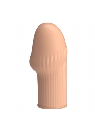 Телесная насадка на пенис Huel - 9 см. - Baile - в Дзержинске купить с доставкой