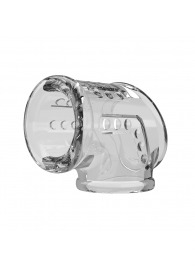 Прозрачная насадка на пенис и мошонку - Baile - в Дзержинске купить с доставкой