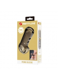 Дымчатая насадка на пенис Farrel - Baile - в Дзержинске купить с доставкой