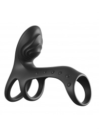 Черная насадка на пенис Ultimate Couples Cage Pro - Pipedream - в Дзержинске купить с доставкой