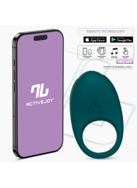 Зеленое интерактивное виброкольцо Ringo - Intoyou - в Дзержинске купить с доставкой