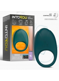 Зеленое интерактивное виброкольцо Ringo - Intoyou - в Дзержинске купить с доставкой