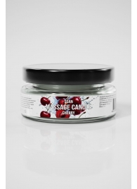 Массажная свеча «Спелая вишня» - 50 мл. - SGAN - купить с доставкой в Дзержинске