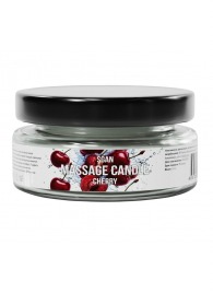 Массажная свеча «Спелая вишня» - 50 мл. - SGAN - купить с доставкой в Дзержинске
