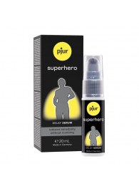 Пролонгатор-сыворотка pjur Superhero Delay Serum - 20 мл. - Pjur - купить с доставкой в Дзержинске