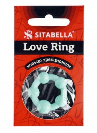 Цветное эрекционное кольцо с 5 бусинами Love Ring - Sitabella - в Дзержинске купить с доставкой