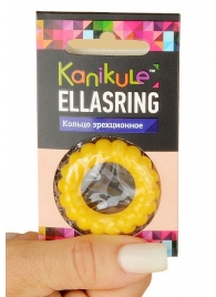 Цветное рельефное эрекционное кольцо Ellasring - Sitabella - в Дзержинске купить с доставкой