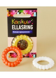 Цветное рельефное эрекционное кольцо Ellasring - Sitabella - в Дзержинске купить с доставкой
