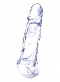 Прозрачная насадка-удлинитель Length Enhancer с подхватом - 16 см. - NMC - в Дзержинске купить с доставкой