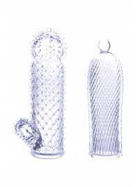 Набор из 2 прозрачных насадок на член Seductive Tickler Sleeves - NMC - в Дзержинске купить с доставкой