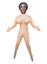 Телесная надувная секс-кукла с 3 любовными отверстиями - NMC - в Дзержинске купить с доставкой