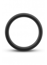 Черное эрекционное кольцо Silicone Go Pro Cock Ring - Blush Novelties - в Дзержинске купить с доставкой