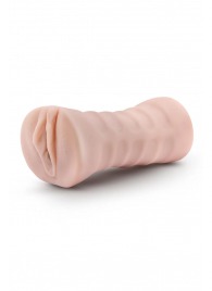 Телесный мастурбатор-вагина Ayumi с вибрацией - Blush Novelties - в Дзержинске купить с доставкой