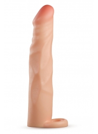 Телесная насадка-удлинитель Fortitude с подхватом - 17,7 см. - Blush Novelties - в Дзержинске купить с доставкой
