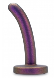 Фиолетовая насадка с гладкой поверхностью Surrender 4.75 Inch Beginner Pegging Dildo - 12 см. - Blush Novelties - купить с доставкой в Дзержинске