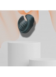 Серый сквозной мастурбатор с вибрацией Manwan Starter - Manwan - в Дзержинске купить с доставкой