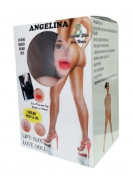 Надувная секс-кукла Angelina 3D - Boys of Toys - в Дзержинске купить с доставкой
