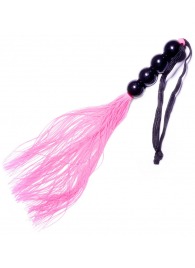 Розовая силиконовая плеть - 35,5 см. - Boys of Toys - купить с доставкой в Дзержинске
