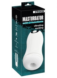 Белый мастурбатор Masturbator with 2 functions - Orion - в Дзержинске купить с доставкой