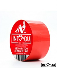 Красный скотч для фиксации Non-Sticky Bondage Tape - 15 м. - Intoyou - купить с доставкой в Дзержинске