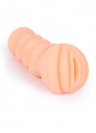 Телесный мастурбатор-вагина с эрекционными кольцами в комплекте - Sexy Girl - в Дзержинске купить с доставкой