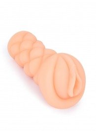 Телесный мастурбатор-вагина с вибропулей и эрекционными кольцами в комплекте - Sexy Girl - в Дзержинске купить с доставкой