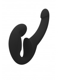 Черный безремневой страпон Share Lite - Fun Factory - купить с доставкой в Дзержинске