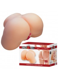 Телесный мастурбатор с 2 любовными отверстиями Olivia - Baile - в Дзержинске купить с доставкой