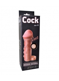 Фаллоудлинитель с кольцом COCK size M - 15 см. - LOVETOY (А-Полимер) - в Дзержинске купить с доставкой