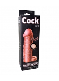 Фаллоудлинитель с кольцом COCK size L - 16,5 см. - LOVETOY (А-Полимер) - в Дзержинске купить с доставкой