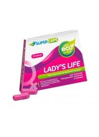 Возбуждающие капсулы Ladys Life - 14 капсул (0,35 гр.) - SuperCaps - купить с доставкой в Дзержинске